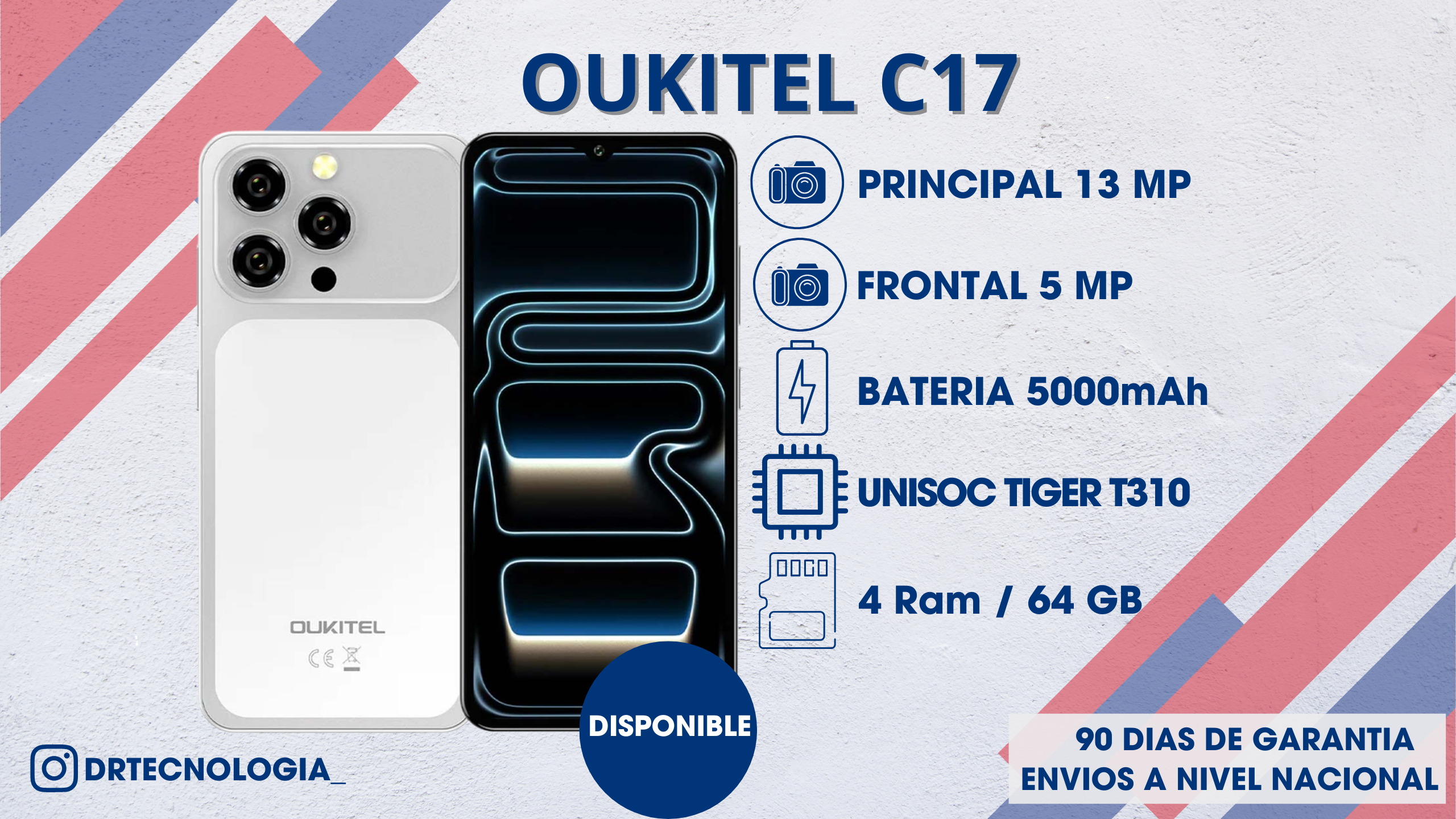TELEFONO OUKITEL C17 4/64GB